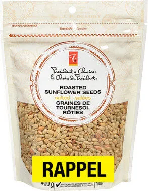 Salted roasted sunflower seeds