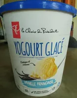 Yogourt glacé vanille française