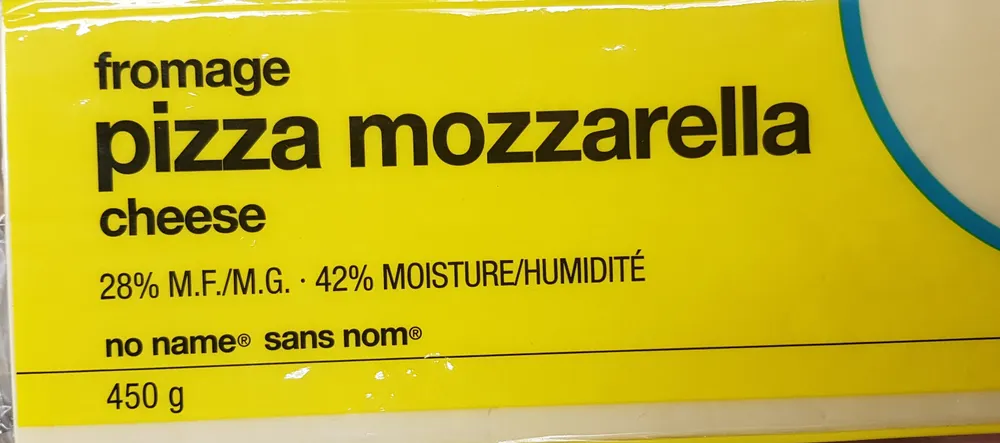 pizza mozzarella cheese / fromage