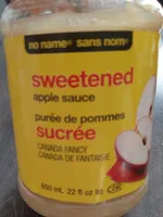 Purée de pomme sucré