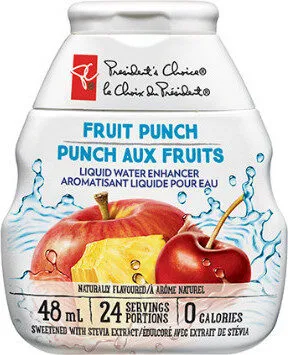 Fruit punch liquid water enhancer