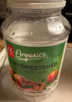 Organic Unsweetened Apple Sauce