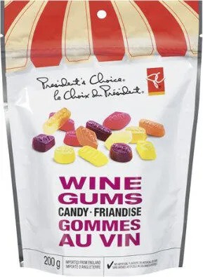 Wine gums candy