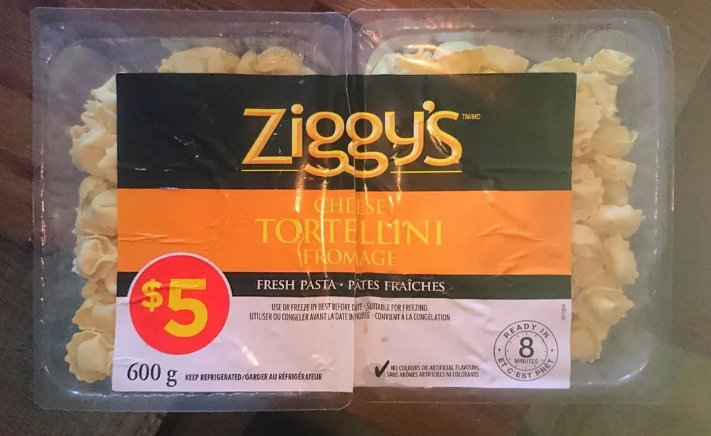 Cheese tortellini fromage