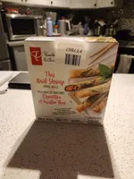 Thai Basil Shrimp Spring Rolls