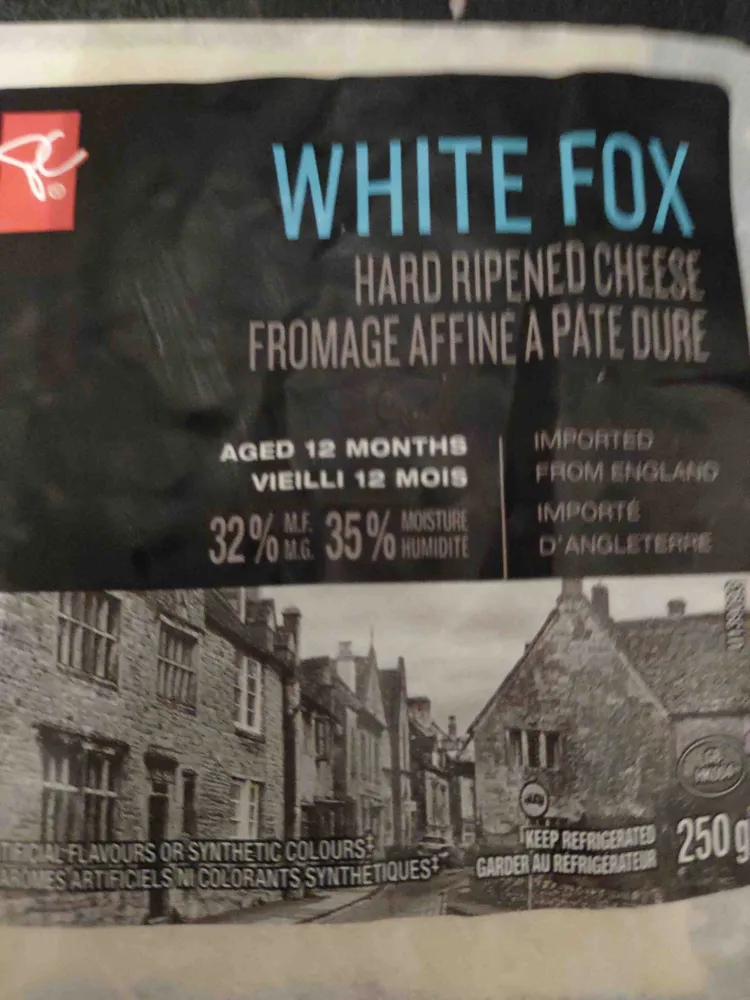 White fox cheese