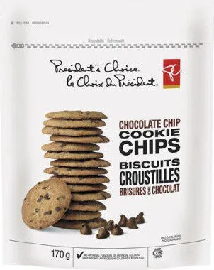 Chocolate chip cookie chips