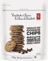 Chocolate chip cookie chips