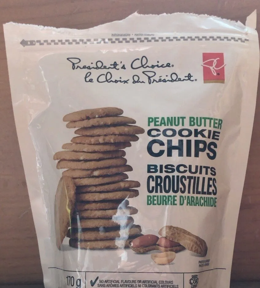 Peanut butter cookie chips
