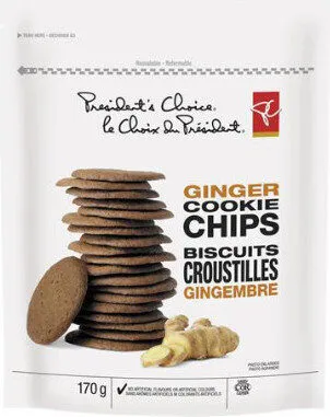 Ginger cookie chips