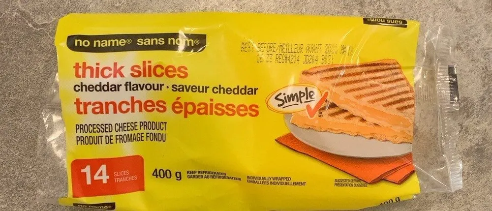 Tranches épaisses saveur cheddar
