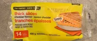 Tranches épaisses saveur cheddar