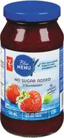 Strawberry no sugar added fruit and concentrated
