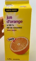 Jus d’orange