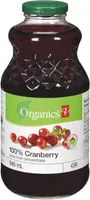 Cranberry juice from concentrate