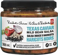 Texas caviar mild bean salsa