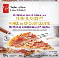 Thin & crispy pepperoni