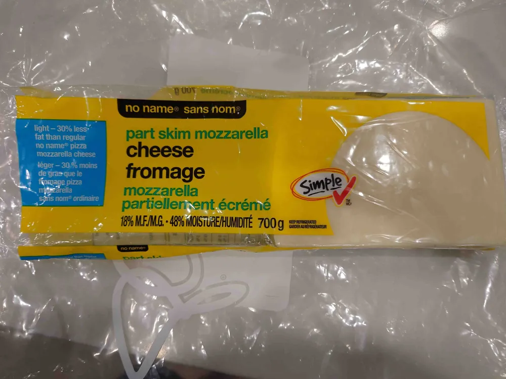 part skim mozzarella cheese