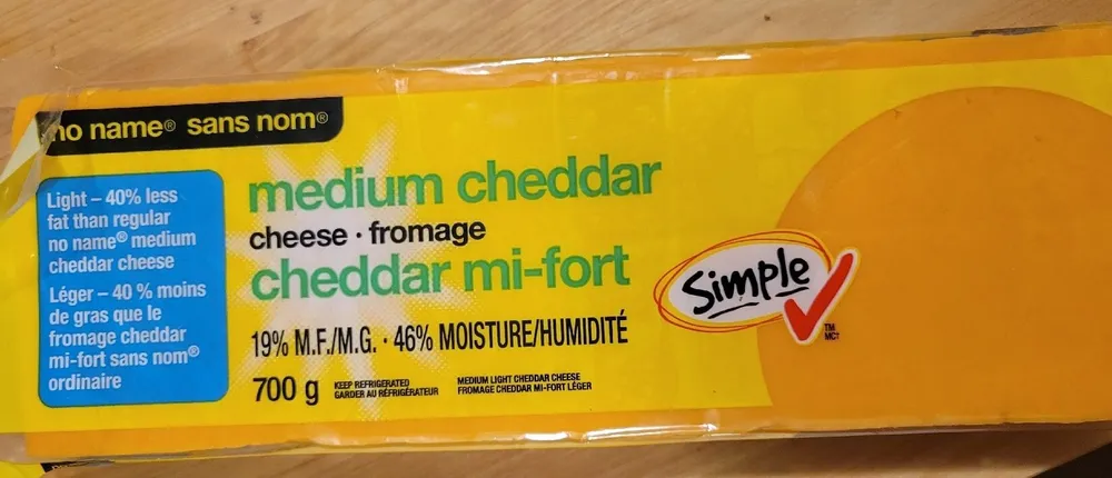 Medium Cheddar
