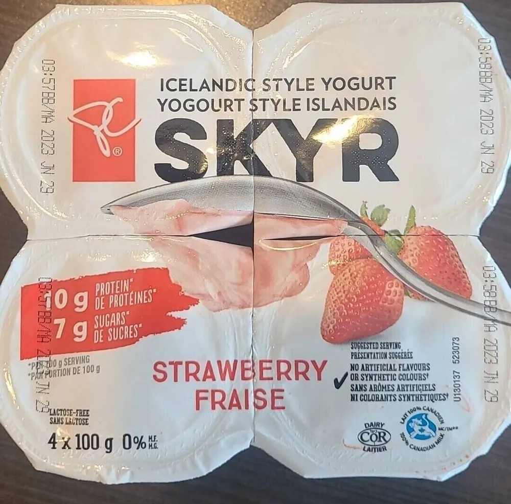 SKYR ICELANDIC STYLE YOGURT