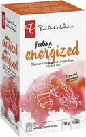 Feeling energized siberian ginseng and ginger root herbal tea