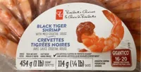 Black tiger shrimp