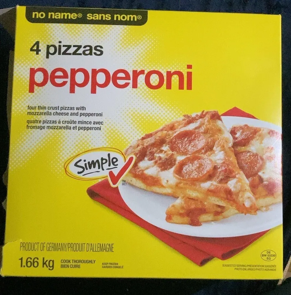 4 Pizzas perroroni