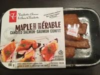 saumon confit saveur érable