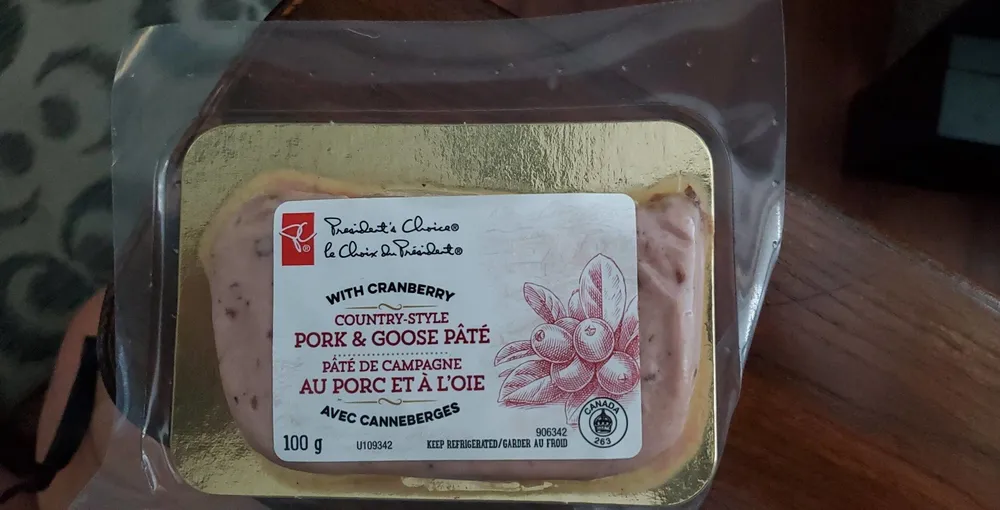 Pork goose pate