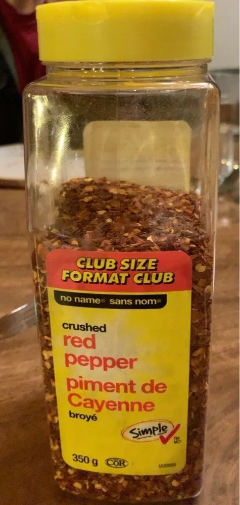 Crushed red peppers