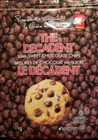 Brisures de chocolat mi-sucré, Le décadent