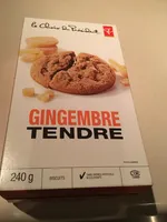 Soft-baked ginger cookies