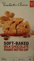 Soft-baked Milk Chocolate Peanut Butter Cup