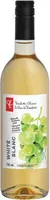 White de-alcoholized wine with natural flavour