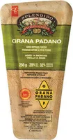 Splendido grana padano hard ripened cheese aged months