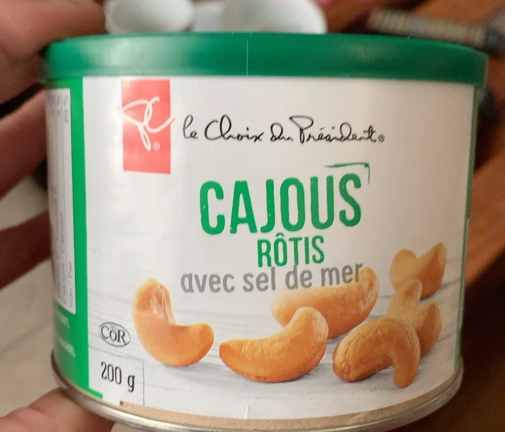 Roasted Cashews with Sea Salt