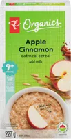 Apple cinnamon oatmeal cereal baby