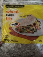 Simple wheat tortillas