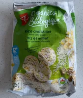 Riz et millet mini galettes de maïs