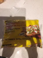 Mélange de légumes en dés