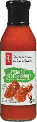 Cayenne & scotch bonnet wing sauce