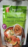 Organics Vegetable & lentil