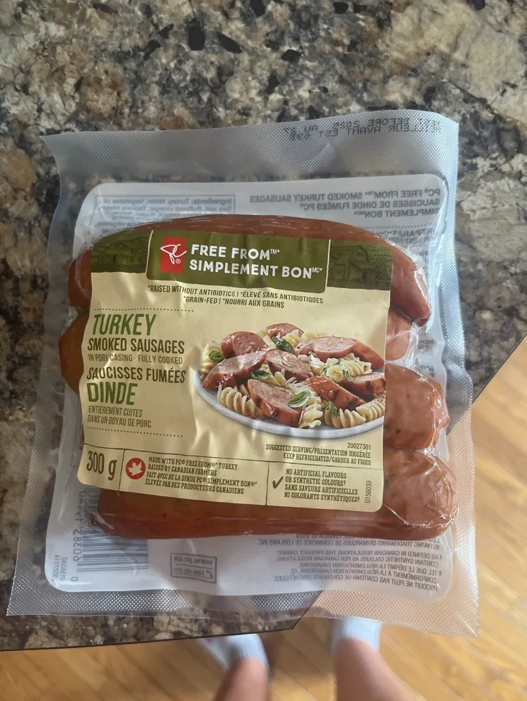 Turkey smoked sausage