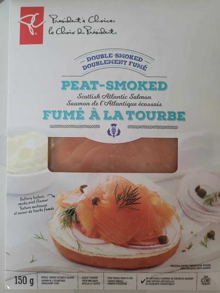 Peat-Smoked Scottish Atlantic Salmon