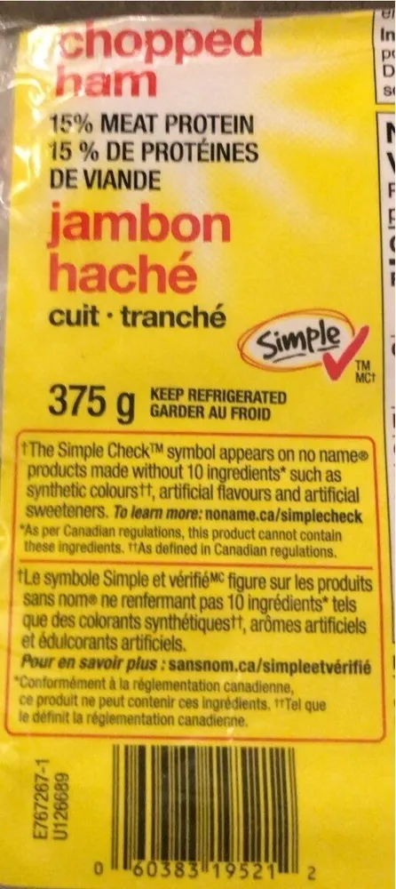 Chopped ham