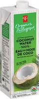 Coconut water not from concentrate