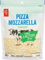Lactose-free pizza mozzarella shredded cheese