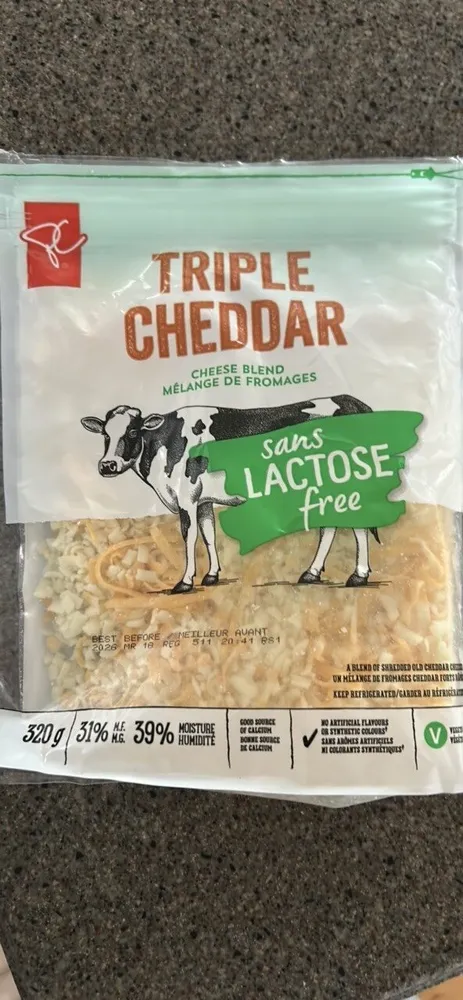 Triple Cheddar Cheese Blend