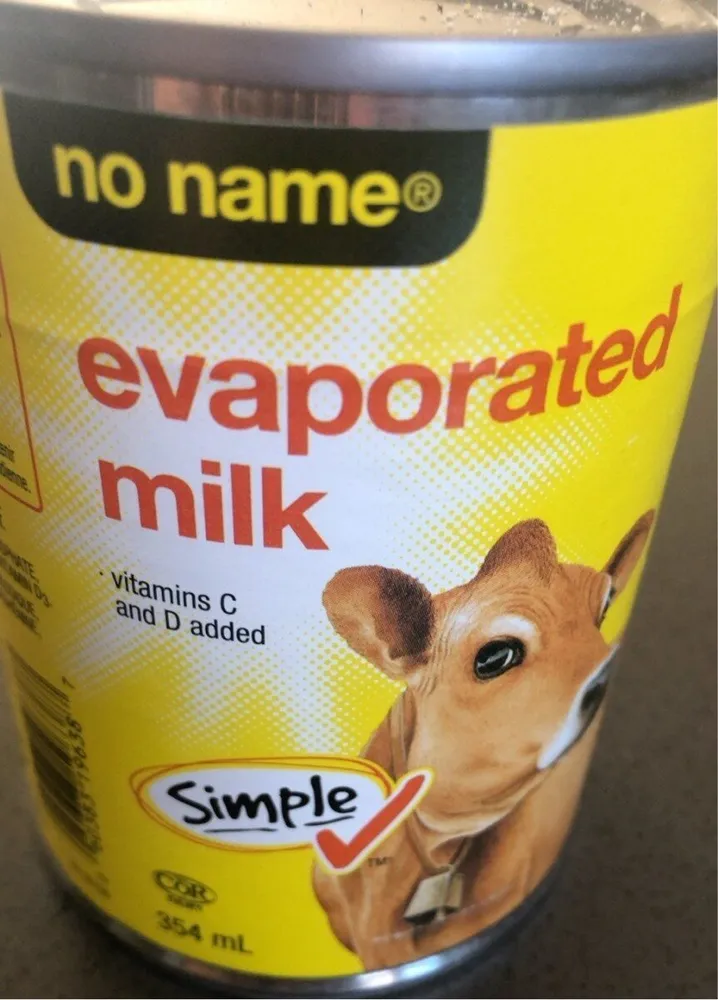 Evaporated milk