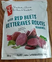 Betteraves rouges tranchees